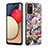 Silicone Candy Rubber Gel Fashionable Pattern Soft Case Cover with Finger Ring Stand Y06B for Samsung Galaxy A02s