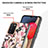 Silicone Candy Rubber Gel Fashionable Pattern Soft Case Cover with Finger Ring Stand Y06B for Samsung Galaxy A03s