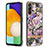 Silicone Candy Rubber Gel Fashionable Pattern Soft Case Cover with Finger Ring Stand Y06B for Samsung Galaxy A13 5G