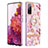 Silicone Candy Rubber Gel Fashionable Pattern Soft Case Cover with Finger Ring Stand Y06B for Samsung Galaxy S20 FE 4G