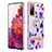 Silicone Candy Rubber Gel Fashionable Pattern Soft Case Cover with Finger Ring Stand Y06B for Samsung Galaxy S20 FE 4G