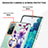 Silicone Candy Rubber Gel Fashionable Pattern Soft Case Cover with Finger Ring Stand Y06B for Samsung Galaxy S20 FE 4G