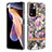 Silicone Candy Rubber Gel Fashionable Pattern Soft Case Cover with Finger Ring Stand Y06B for Xiaomi Mi 11i 5G (2022) Clove Purple