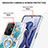 Silicone Candy Rubber Gel Fashionable Pattern Soft Case Cover with Finger Ring Stand Y06B for Xiaomi Mi 11T 5G