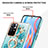 Silicone Candy Rubber Gel Fashionable Pattern Soft Case Cover with Finger Ring Stand Y06B for Xiaomi Poco M4 Pro 5G