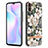 Silicone Candy Rubber Gel Fashionable Pattern Soft Case Cover with Finger Ring Stand Y06B for Xiaomi Redmi 9i