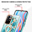 Silicone Candy Rubber Gel Fashionable Pattern Soft Case Cover with Finger Ring Stand Y06B for Xiaomi Redmi Note 11 5G