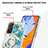 Silicone Candy Rubber Gel Fashionable Pattern Soft Case Cover with Finger Ring Stand Y06B for Xiaomi Redmi Note 11 Pro 4G