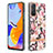 Silicone Candy Rubber Gel Fashionable Pattern Soft Case Cover with Finger Ring Stand Y06B for Xiaomi Redmi Note 11 Pro 5G