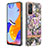 Silicone Candy Rubber Gel Fashionable Pattern Soft Case Cover with Finger Ring Stand Y06B for Xiaomi Redmi Note 11 Pro 5G