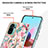 Silicone Candy Rubber Gel Fashionable Pattern Soft Case Cover with Finger Ring Stand Y06B for Xiaomi Redmi Note 11 SE India 4G