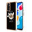 Silicone Candy Rubber Gel Fashionable Pattern Soft Case Cover with Finger Ring Stand YB1 for Xiaomi Redmi Note 11 4G (2022)