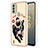 Silicone Candy Rubber Gel Fashionable Pattern Soft Case Cover with Finger Ring Stand YB2 for Nokia C31