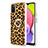 Silicone Candy Rubber Gel Fashionable Pattern Soft Case Cover with Finger Ring Stand YB2 for Samsung Galaxy M02s