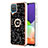 Silicone Candy Rubber Gel Fashionable Pattern Soft Case Cover with Finger Ring Stand YB2 for Samsung Galaxy M12 Mixed