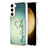 Silicone Candy Rubber Gel Fashionable Pattern Soft Case Cover with Finger Ring Stand YB2 for Samsung Galaxy S23 Plus 5G