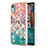 Silicone Candy Rubber Gel Fashionable Pattern Soft Case Cover with Finger Ring Stand YB3 for Nokia C12