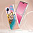 Silicone Candy Rubber Gel Fashionable Pattern Soft Case Cover with Finger Ring Stand YB3 for Xiaomi Mi 13 Lite 5G