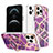 Silicone Candy Rubber Gel Fashionable Pattern Soft Case Cover with Finger Ring Stand YJ1 for Apple iPhone 13 Pro Max