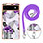 Silicone Candy Rubber Gel Fashionable Pattern Soft Case Cover with Lanyard Strap Y03B for Google Pixel 6a 5G