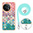 Silicone Candy Rubber Gel Fashionable Pattern Soft Case Cover with Lanyard Strap Y03B for OnePlus 11 5G