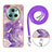 Silicone Candy Rubber Gel Fashionable Pattern Soft Case Cover with Lanyard Strap Y05B for Huawei Honor Magic5 Pro 5G