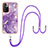 Silicone Candy Rubber Gel Fashionable Pattern Soft Case Cover with Lanyard Strap Y05B for Xiaomi Mi 11i 5G (2022)