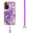 Silicone Candy Rubber Gel Fashionable Pattern Soft Case Cover with Lanyard Strap Y05B for Xiaomi Mi 11i 5G (2022)