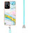 Silicone Candy Rubber Gel Fashionable Pattern Soft Case Cover with Lanyard Strap Y05B for Xiaomi Mi 11T 5G