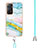 Silicone Candy Rubber Gel Fashionable Pattern Soft Case Cover with Lanyard Strap Y05B for Xiaomi Redmi Note 11 4G (2022)