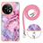 Silicone Candy Rubber Gel Fashionable Pattern Soft Case Cover with Lanyard Strap Y07B for OnePlus 11 5G