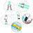 Silicone Candy Rubber Gel Fashionable Pattern Soft Case Cover with Lanyard Strap YB1 for Motorola Moto E13