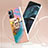 Silicone Candy Rubber Gel Fashionable Pattern Soft Case Cover with Lanyard Strap YB3 for Motorola Moto G14