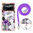 Silicone Candy Rubber Gel Fashionable Pattern Soft Case Cover with Lanyard Strap YB3 for Xiaomi Poco X4 Pro 5G