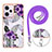 Silicone Candy Rubber Gel Fashionable Pattern Soft Case Cover with Lanyard Strap YB3 for Xiaomi Redmi Note 12 Pro 5G