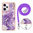 Silicone Candy Rubber Gel Fashionable Pattern Soft Case Cover with Lanyard Strap YB5 for Xiaomi Redmi Note 12 Pro 5G