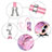 Silicone Candy Rubber Gel Fashionable Pattern Soft Case Cover with Lanyard Strap YB7 for Samsung Galaxy M04