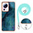 Silicone Candy Rubber Gel Fashionable Pattern Soft Case Cover with Lanyard Strap YB7 for Xiaomi Civi 2 5G