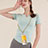 Silicone Candy Rubber Gel Fashionable Pattern Soft Case Cover with Lanyard Strap YB8 for LG Velvet 4G