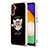 Silicone Candy Rubber Gel Fashionable Pattern Soft Case Cover with Lanyard Strap YB8 for Samsung Galaxy A14 5G Mixed