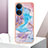 Silicone Candy Rubber Gel Fashionable Pattern Soft Case Cover Y01B for Huawei Honor X7