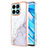 Silicone Candy Rubber Gel Fashionable Pattern Soft Case Cover Y01B for Huawei Honor X8a 4G