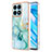 Silicone Candy Rubber Gel Fashionable Pattern Soft Case Cover Y01B for Huawei Honor X8a 4G