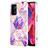 Silicone Candy Rubber Gel Fashionable Pattern Soft Case Cover Y01B for OnePlus Nord N200 5G Clove Purple