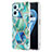 Silicone Candy Rubber Gel Fashionable Pattern Soft Case Cover Y01B for Oppo A96 4G