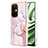 Silicone Candy Rubber Gel Fashionable Pattern Soft Case Cover Y01B for Oppo K11x 5G