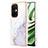 Silicone Candy Rubber Gel Fashionable Pattern Soft Case Cover Y01B for Oppo K11x 5G