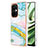 Silicone Candy Rubber Gel Fashionable Pattern Soft Case Cover Y01B for Oppo K11x 5G