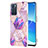 Silicone Candy Rubber Gel Fashionable Pattern Soft Case Cover Y01B for Oppo Reno6 5G