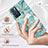 Silicone Candy Rubber Gel Fashionable Pattern Soft Case Cover Y01B for Oppo Reno6 5G